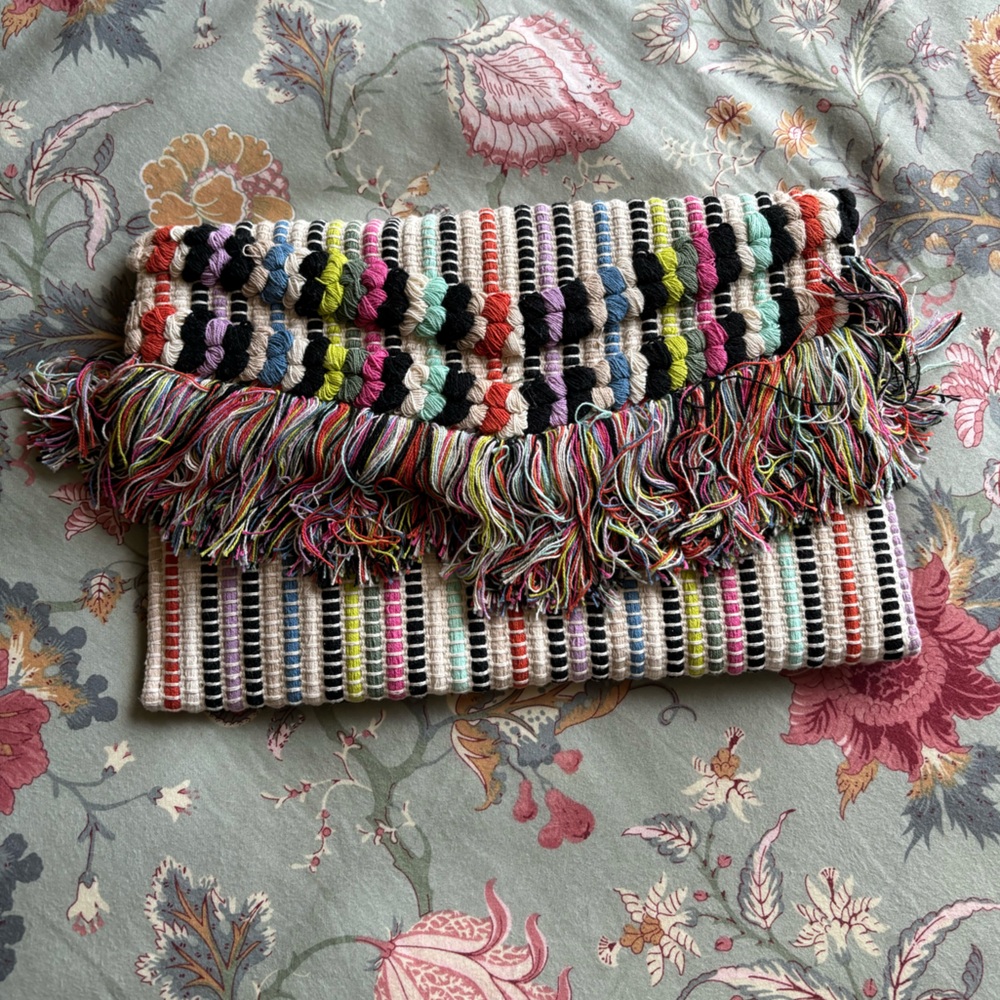 Stella & Dot Multicolor Clutch